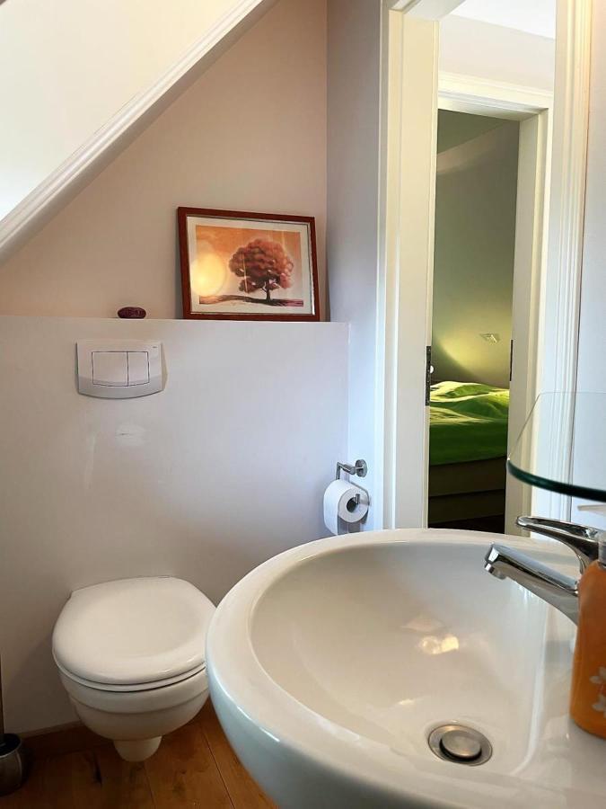 Das Puppenhaus, Reetdach, Sauna, Kamin, Eingezaeunt, Badewanne, Haustiere Willkommen Emmelsbull-Horsbull Ngoại thất bức ảnh